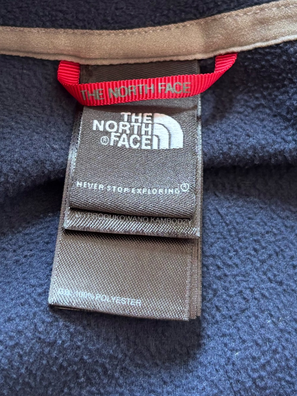 The North Face Full-Zip Fleece Jacket in Navy - Picture 5 of 10